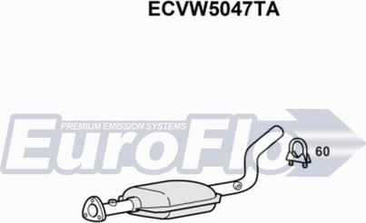 EuroFlo ECVW5047TA - Каталізатор avtolavka.club