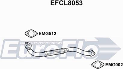 EuroFlo EFCL8053 - Труба вихлопного газу avtolavka.club