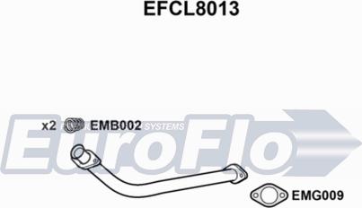 EuroFlo EFCL8013 - Труба вихлопного газу avtolavka.club