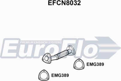 EuroFlo EFCN8032 - Труба вихлопного газу avtolavka.club