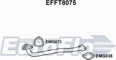 EuroFlo EFFT8075 - Труба вихлопного газу avtolavka.club