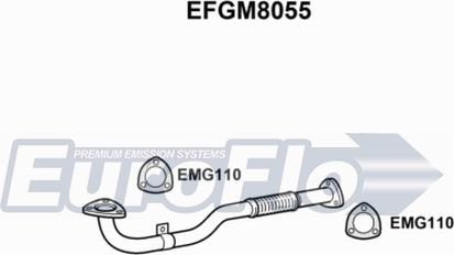 EuroFlo EFGM8055 - Труба вихлопного газу avtolavka.club