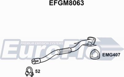 EuroFlo EFGM8063 - Труба вихлопного газу avtolavka.club