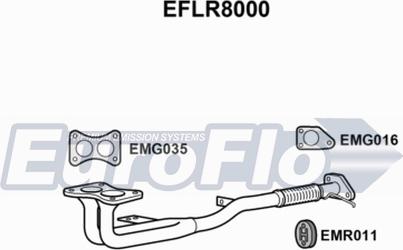 EuroFlo EFLR8000 - Труба вихлопного газу avtolavka.club