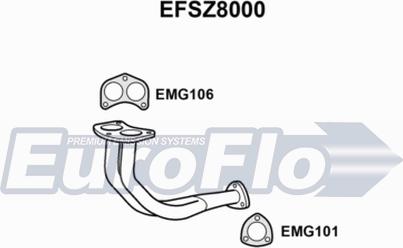 EuroFlo EFSZ8000 - Труба вихлопного газу avtolavka.club