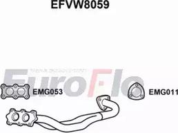 EuroFlo EFVW8059 - Труба вихлопного газу avtolavka.club