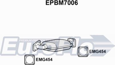 EuroFlo EPBM7006 - Сажі / частковий фільтр, система вихлопу ОГ avtolavka.club