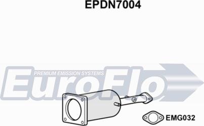 EuroFlo EPDN7004 - Сажі / частковий фільтр, система вихлопу ОГ avtolavka.club