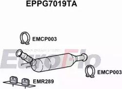 EuroFlo EPPG7019TA - Сажі / частковий фільтр, система вихлопу ОГ avtolavka.club