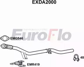 EuroFlo EXDA2000 - Труба вихлопного газу avtolavka.club