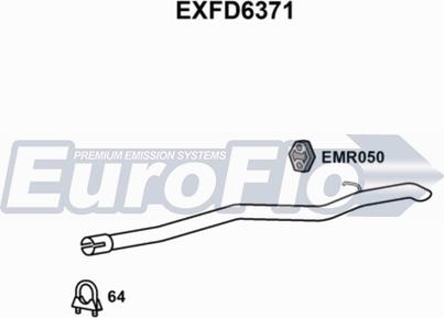 EuroFlo EXFD6371 - Насадка випускної труби avtolavka.club