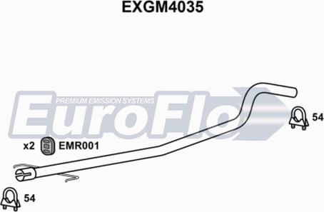 EuroFlo EXGM4035 - Труба вихлопного газу avtolavka.club
