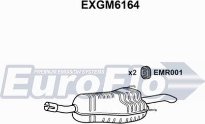 EuroFlo EXGM6164 - Глушник вихлопних газів кінцевий avtolavka.club