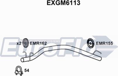 EuroFlo EXGM6113 - Насадка випускної труби avtolavka.club