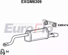 EuroFlo EXGM6309 - Глушник вихлопних газів кінцевий avtolavka.club