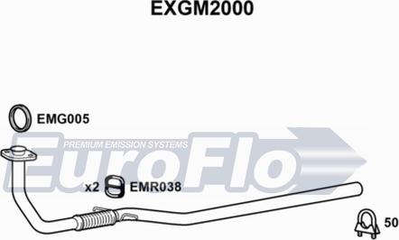 EuroFlo EXGM2000 - Труба вихлопного газу avtolavka.club