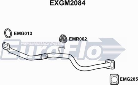 EuroFlo EXGM2084 - Труба вихлопного газу avtolavka.club