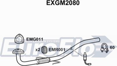 EuroFlo EXGM2080 - Труба вихлопного газу avtolavka.club