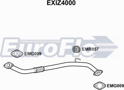 EuroFlo EXIZ4000 - Труба вихлопного газу avtolavka.club