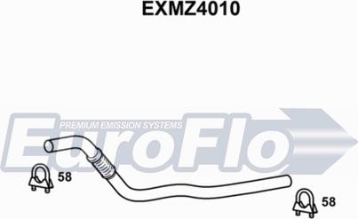 EuroFlo EXMZ4010 - Труба вихлопного газу avtolavka.club