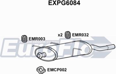 EuroFlo EXPG6084 - Глушник вихлопних газів кінцевий avtolavka.club