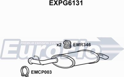 EuroFlo EXPG6131 - Глушник вихлопних газів кінцевий avtolavka.club