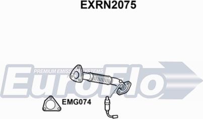 EuroFlo EXRN2075 - Труба вихлопного газу avtolavka.club