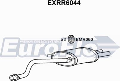 EuroFlo EXRR6044 - Глушник вихлопних газів кінцевий avtolavka.club