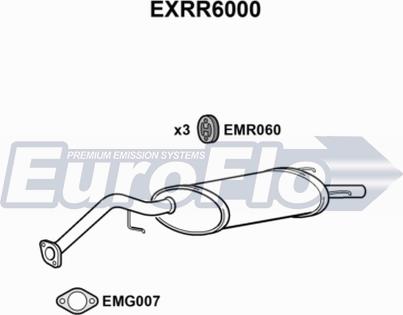 EuroFlo EXRR6000 - Глушник вихлопних газів кінцевий avtolavka.club