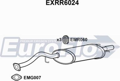 EuroFlo EXRR6024 - Глушник вихлопних газів кінцевий avtolavka.club