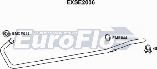 EuroFlo EXSE2006 - Труба вихлопного газу avtolavka.club
