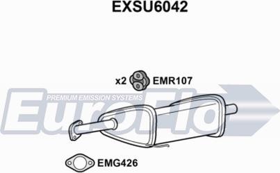 EuroFlo EXSU6042 - Глушник вихлопних газів кінцевий avtolavka.club