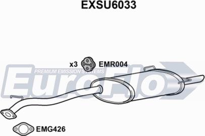 EuroFlo EXSU6033 - Глушник вихлопних газів кінцевий avtolavka.club