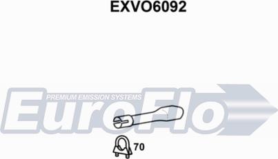 EuroFlo EXVO6092 - Насадка випускної труби avtolavka.club