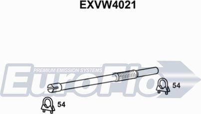 EuroFlo EXVW4021 - Труба вихлопного газу avtolavka.club