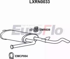 EuroFlo LXRN0033 - Глушник вихлопних газів кінцевий avtolavka.club