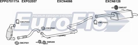 EuroFlo PGPAR16D 6008C - Система випуску ОГ avtolavka.club