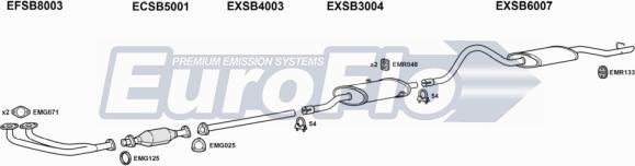 EuroFlo SB90020 2011B - Система випуску ОГ avtolavka.club