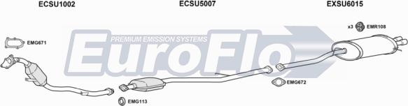 EuroFlo SUIMP20 2004 - Система випуску ОГ avtolavka.club