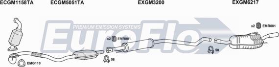 EuroFlo VLAST19D 5001D - Система випуску ОГ avtolavka.club