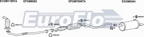 EuroFlo VLAST19D 1008A - Система випуску ОГ avtolavka.club