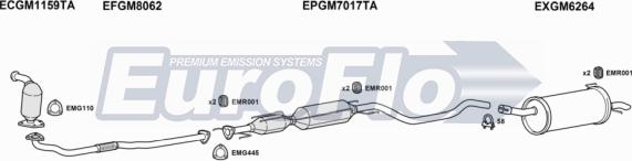 EuroFlo VLAST19D 1008B - Система випуску ОГ avtolavka.club