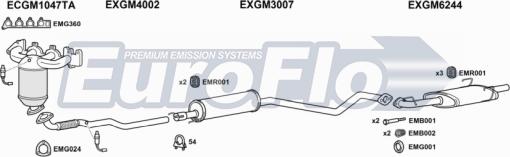 EuroFlo VLAST14 1018E - Система випуску ОГ avtolavka.club