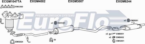 EuroFlo VLAST14 1022E - Система випуску ОГ avtolavka.club