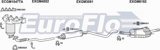 EuroFlo VLAST16 5018A - Система випуску ОГ avtolavka.club