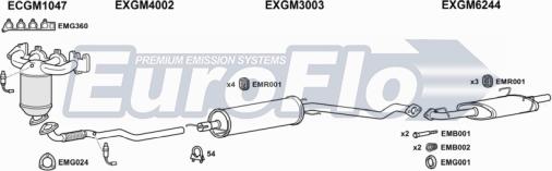 EuroFlo VLAST16 1032C - Система випуску ОГ avtolavka.club