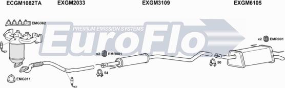 EuroFlo VLAST16 3050A - Система випуску ОГ avtolavka.club