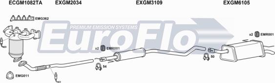 EuroFlo VLAST16 3050B - Система випуску ОГ avtolavka.club