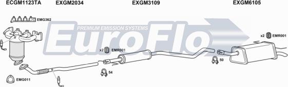 EuroFlo VLAST16 3050C - Система випуску ОГ avtolavka.club