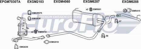 EuroFlo VLAST16D 1012 - Система випуску ОГ avtolavka.club